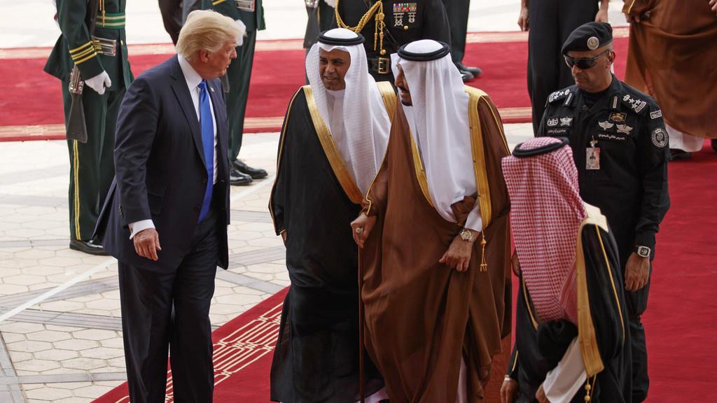Donald Trump in Saudi-Arabien