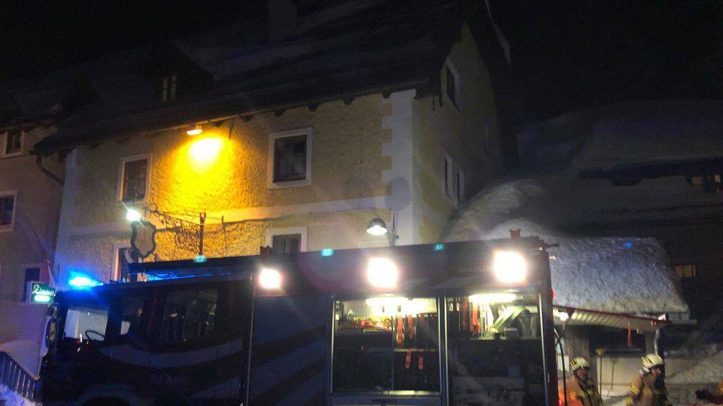 Brand in Hotel in Obertauern