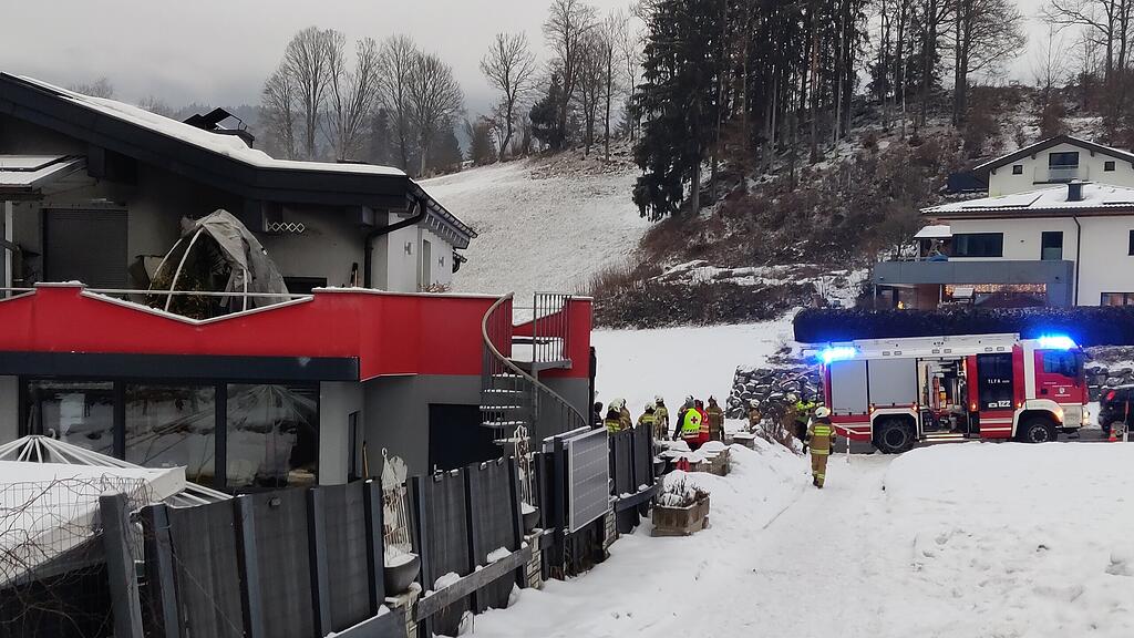 Balkonbrand in Pfarrwerfen