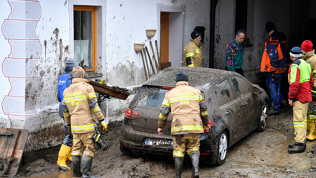 Muhr, Lungau, Unwetter, Aufr\u00e4umarbeiten