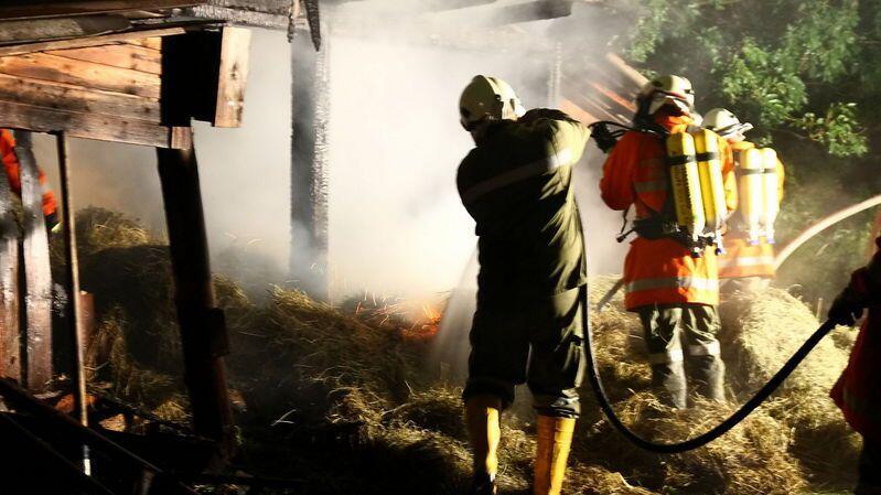 Die Feuerwehr konnte den Brand löschen.