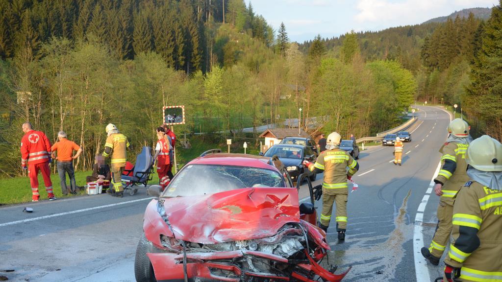 Schwerer Crash in Abtenau