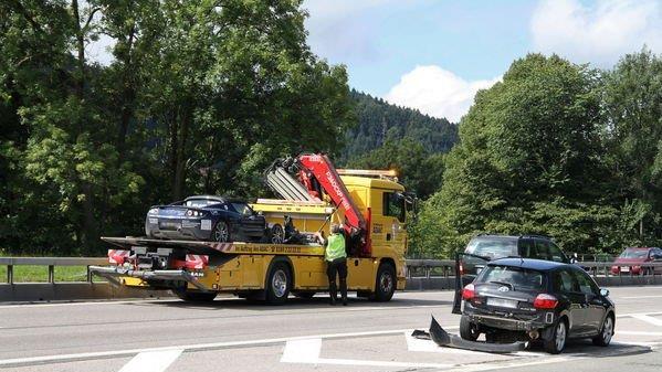 A8: Bilder der Unfallstelle