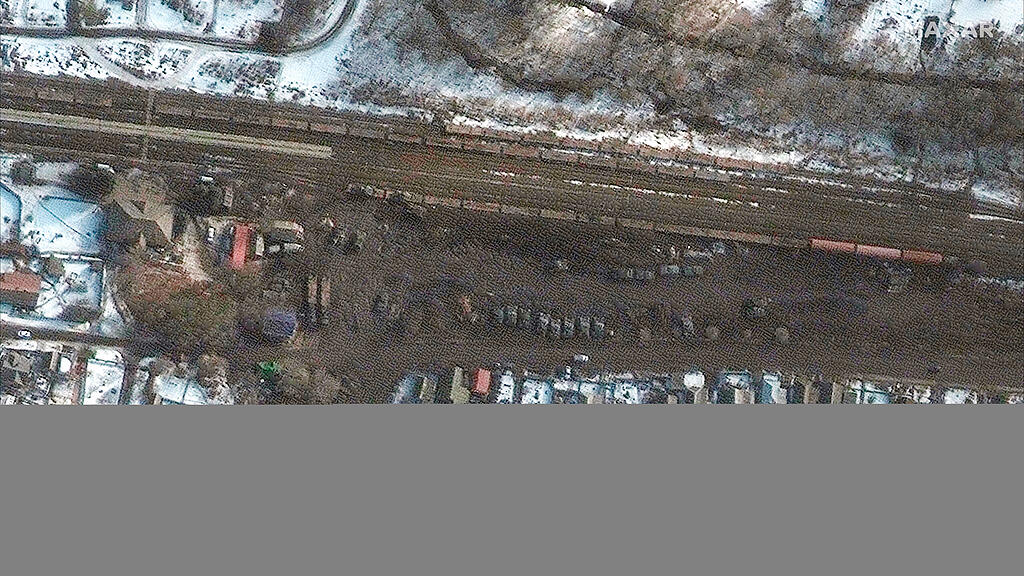 Ukraine-Konflikt, Truppenbewegungen