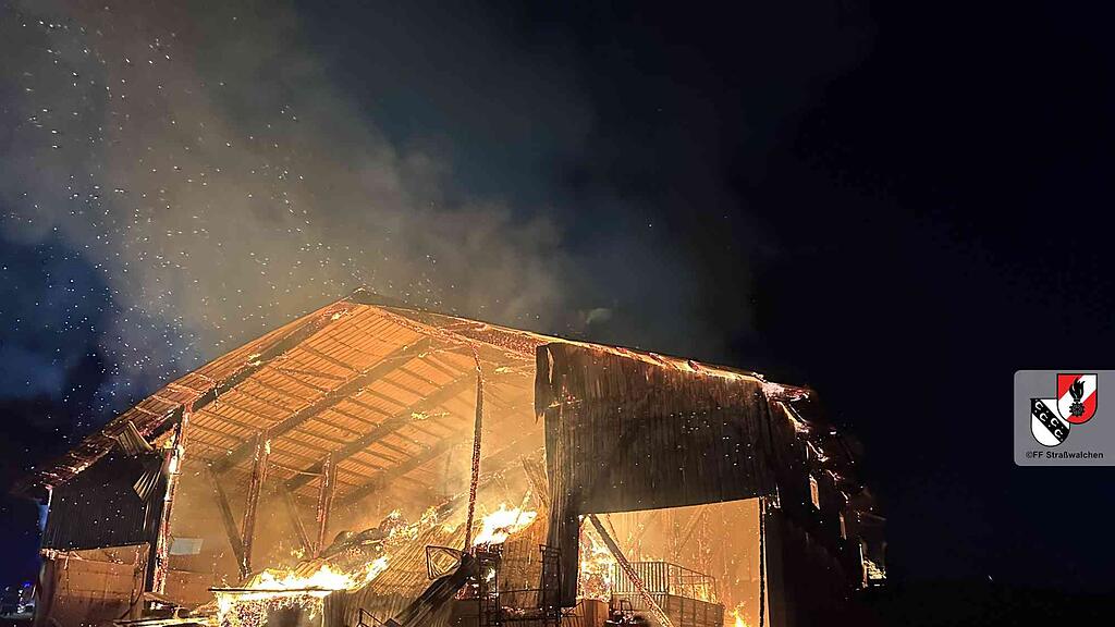Großbrand in Pöndorf