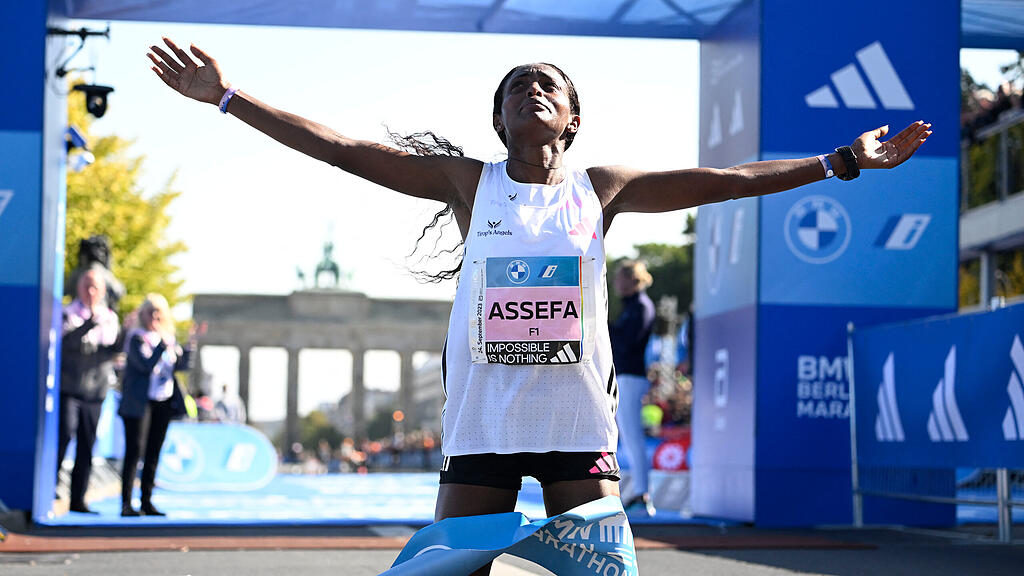 Tigist Assefa, Berlin-Marathon
