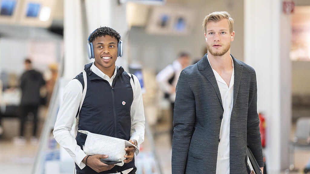 Salzburg gegen AC Milan: Abreise