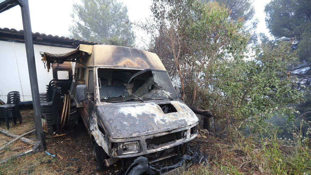 Feuer in Südfrankreich