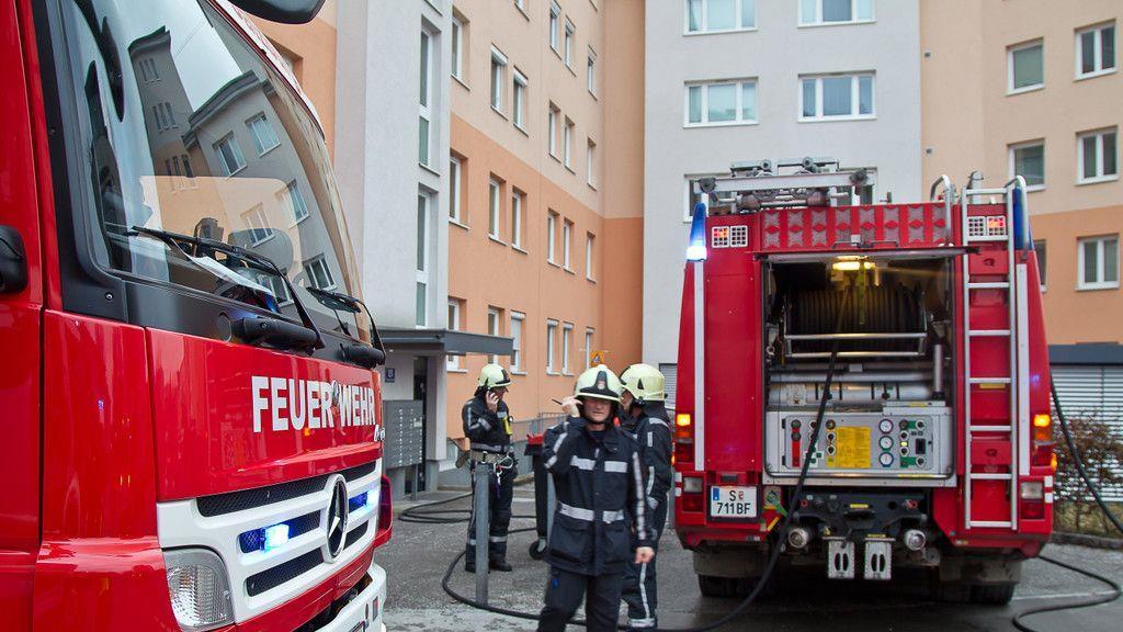 Kellerbrand in der Paracelsusstraße