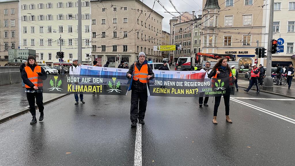 "Letzte Generation": Klima-Protest