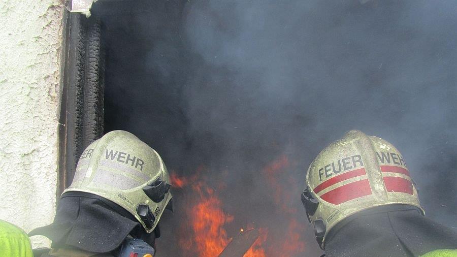 Atemschutzübung in Golling