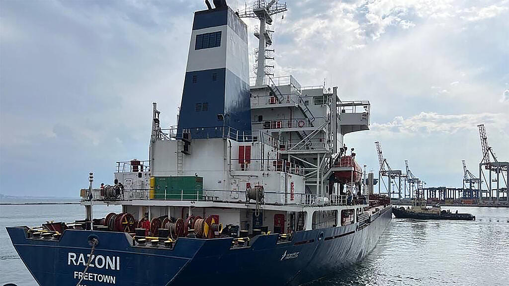 Die "Razoni" wird in Kürze in Istanbul anlegen