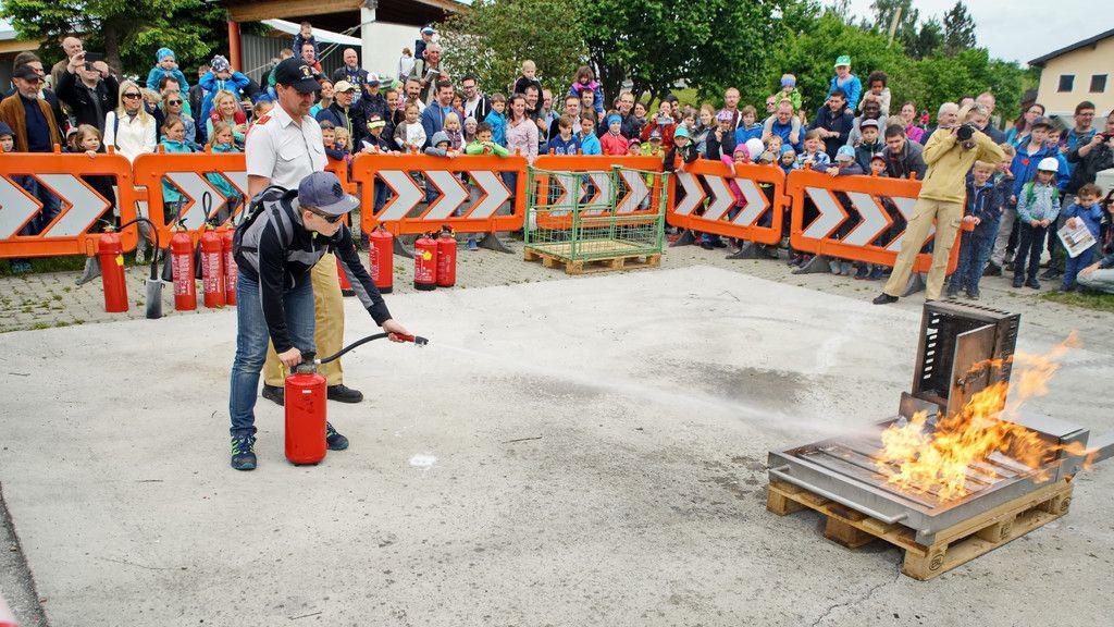 Einsatzkräfte zeigen ihr Können