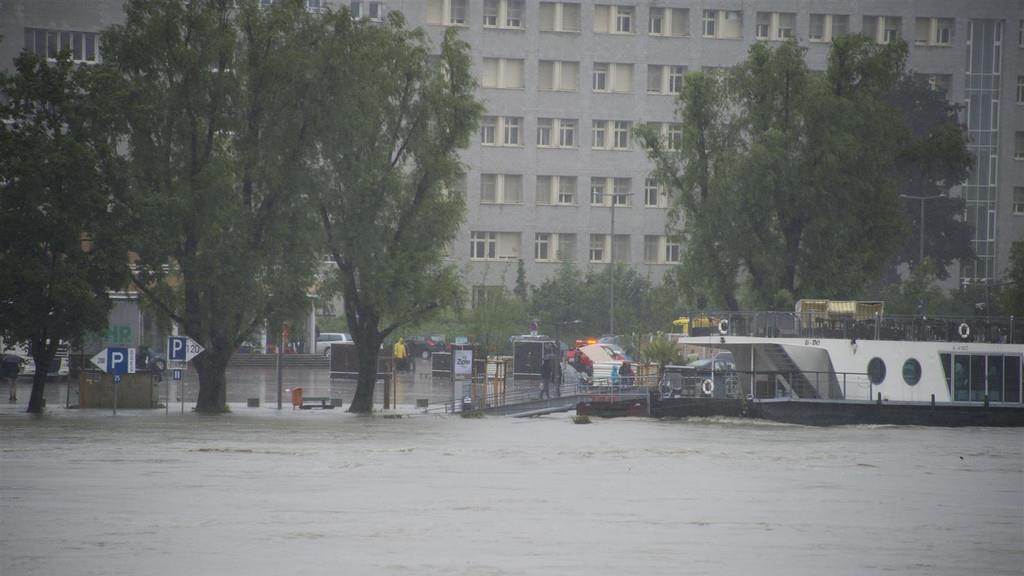 Hochwasser in Linz
