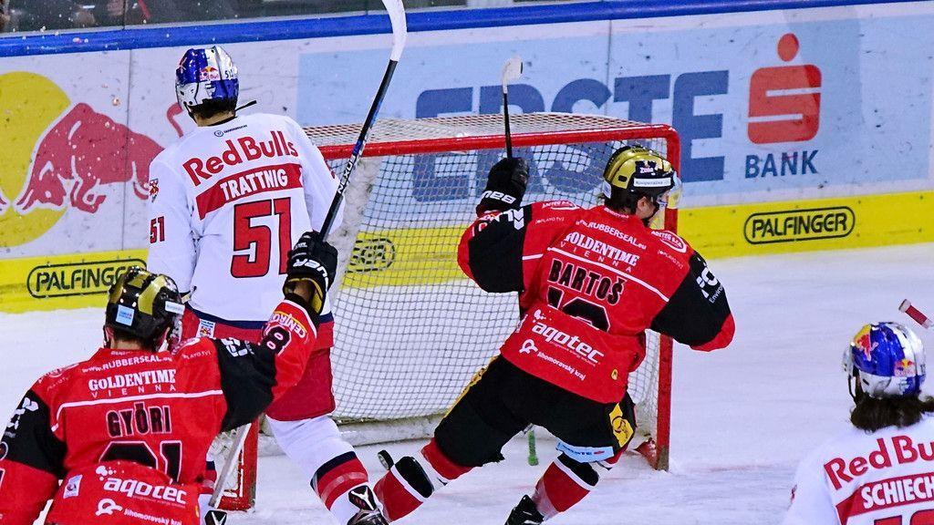 Eishockey: Salzburg gewinnt letztes Heimspiel
