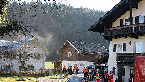 Zimmerbrand in Bad Reichenhall