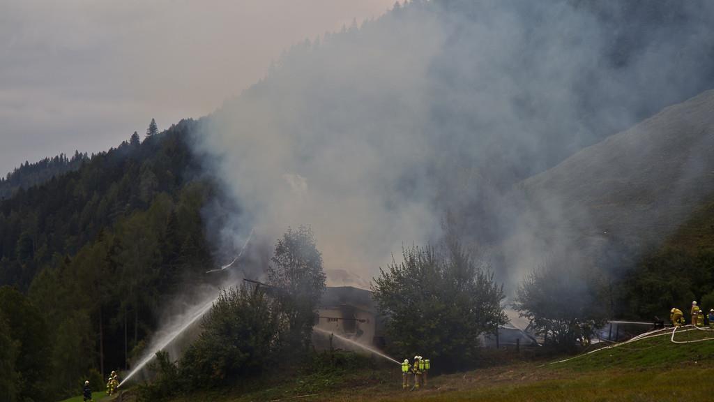 Bauernhof in St. Veit abgebrannt