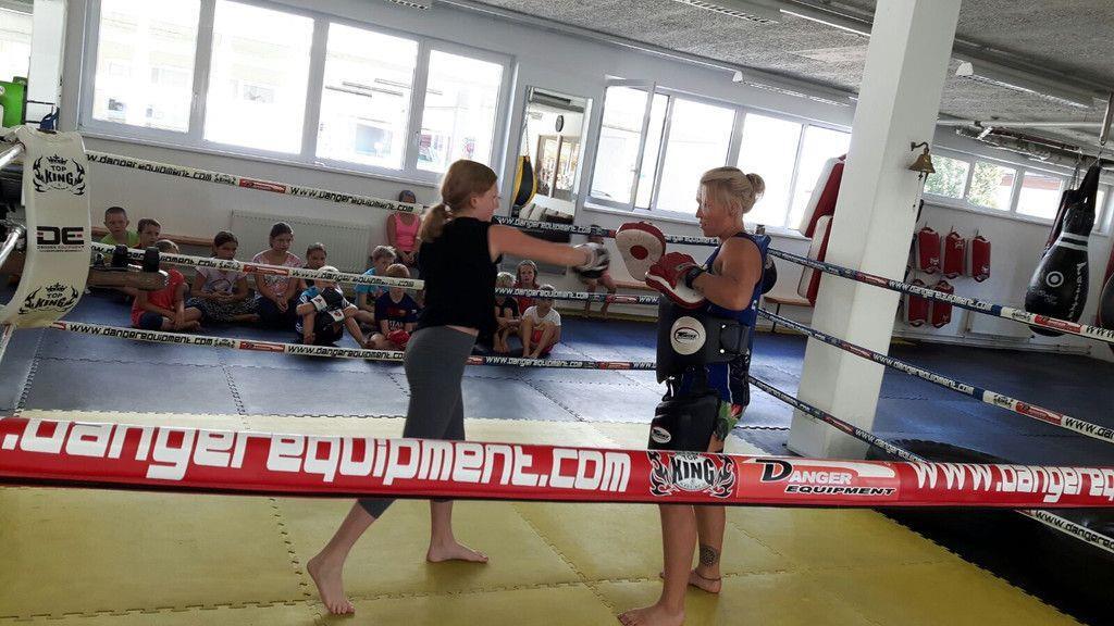 Christin Fiedler in Action