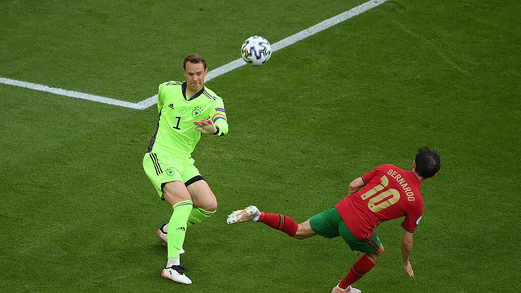 Manuel Neuer tr\u00e4gt Regenbogen-Binde