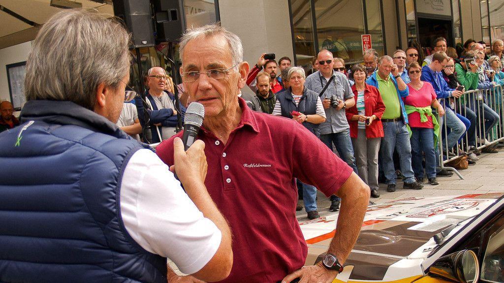Auftakt zum vierten Roßfeldrennen