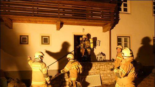 Einfamilienhaus in Tamsweg in Flammen