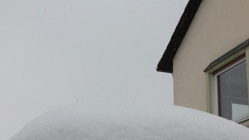 Schneemassen in Bayern