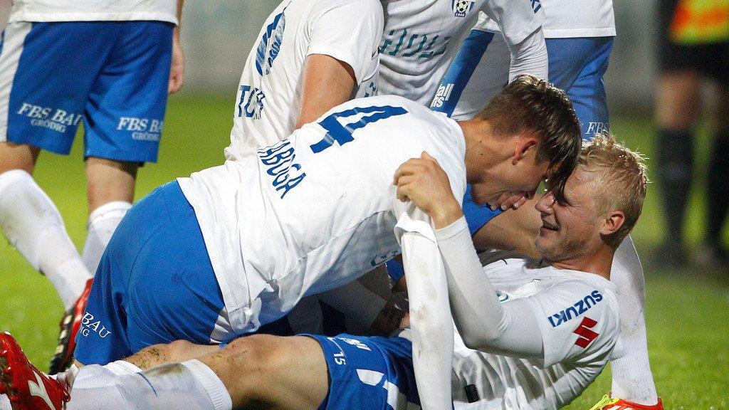 SV Grödig feiert Aufstieg
