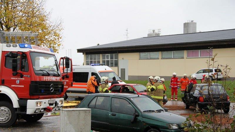 Einsatzübung in Lamprechtshausen I