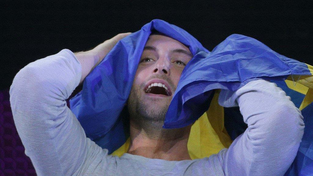 So freut sich Mans Zelmerlöw, Sieger des Song Contest 2015 in Wien