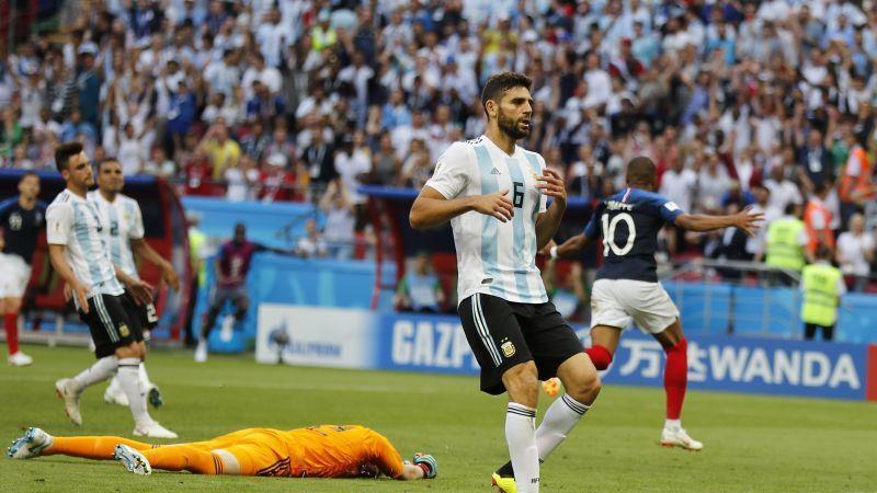 Fußball-WM: Frankreich - Argentinien 4:3