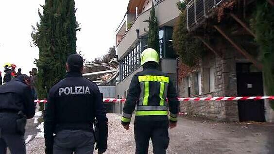 Bozen, Felssturz, Hotel