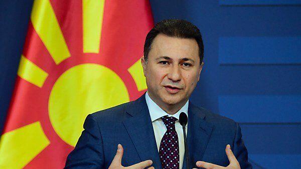 Premier Gruevski will den Weg freimachen