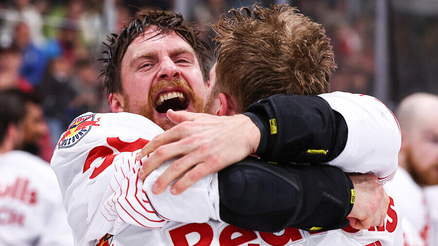 Jubelszenen EC Red Bull Salzburg Titel