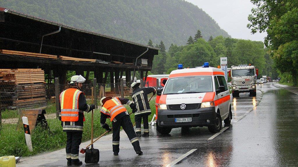 Frontalcrash auf B21