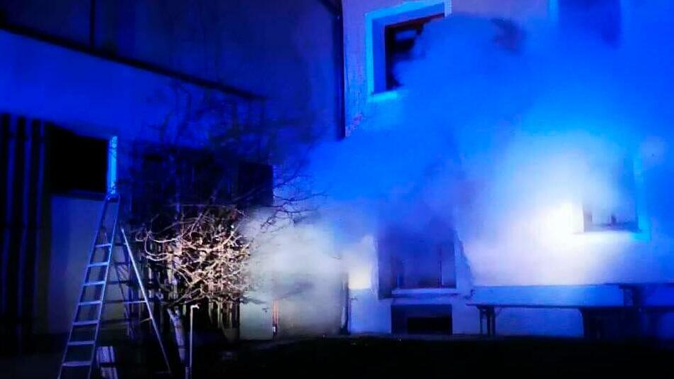 Garagenbrand in Obertrum