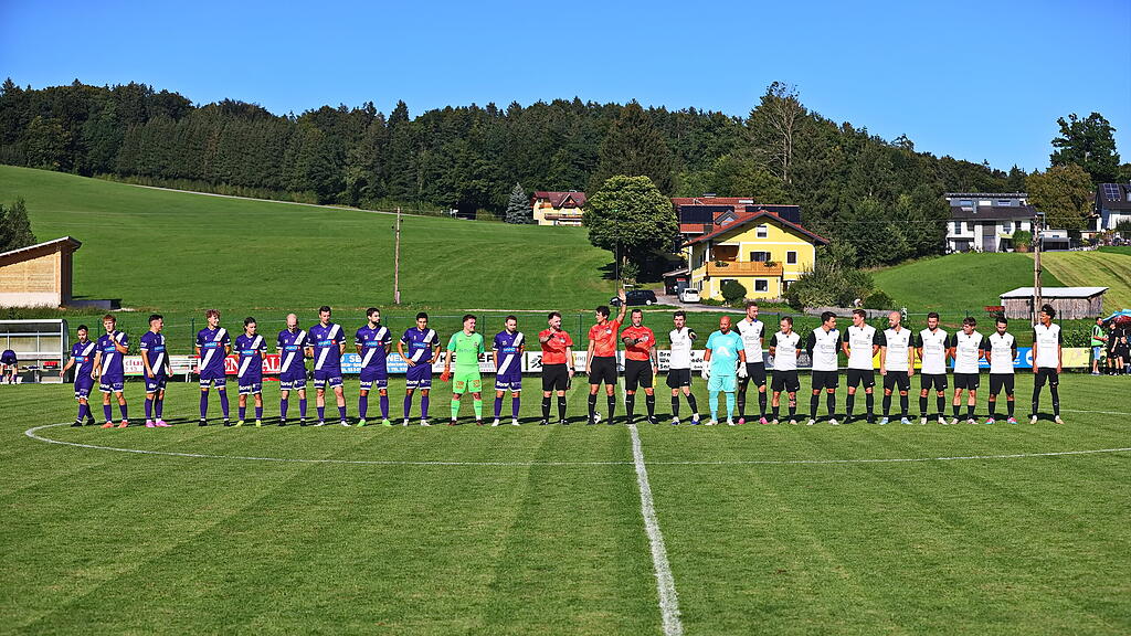 Salzburger Liga: Anthering gegen Hallwang