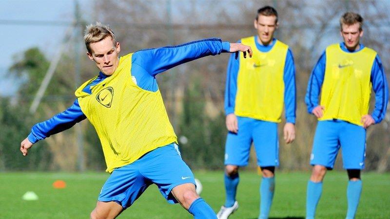 Grödig auf Trainingslager