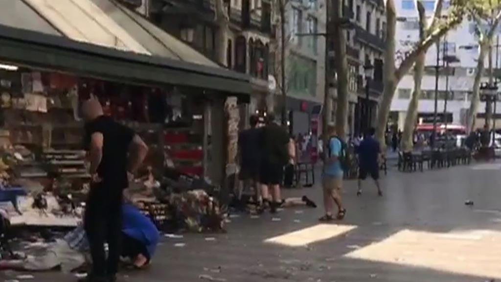 Terror in Barcelona: Bilder vom Abend