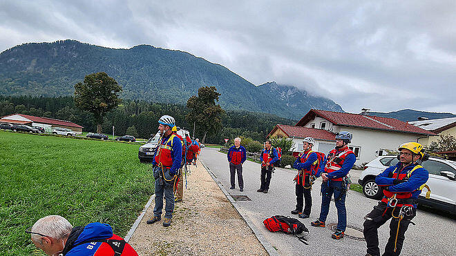 Bergrettung Pidinger Klettersteig