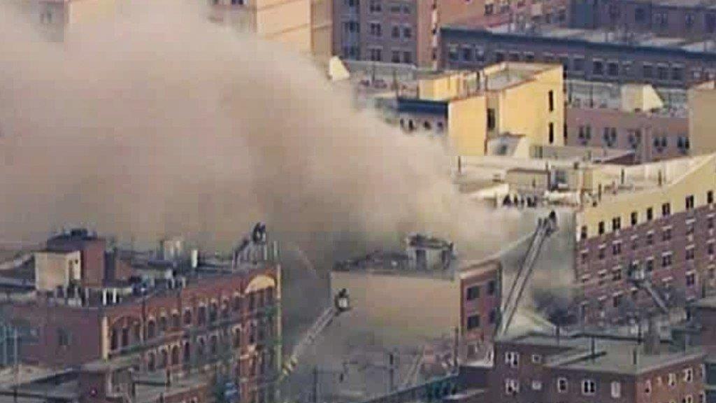Explosion in New York: Zwei Gebäude eingestürzt