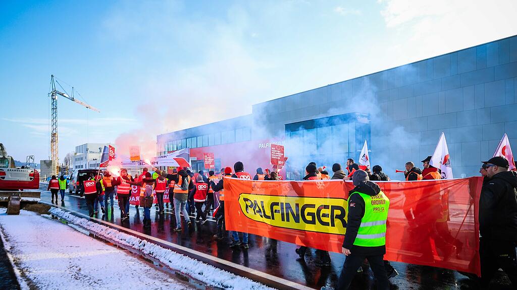 Streik Palfinger