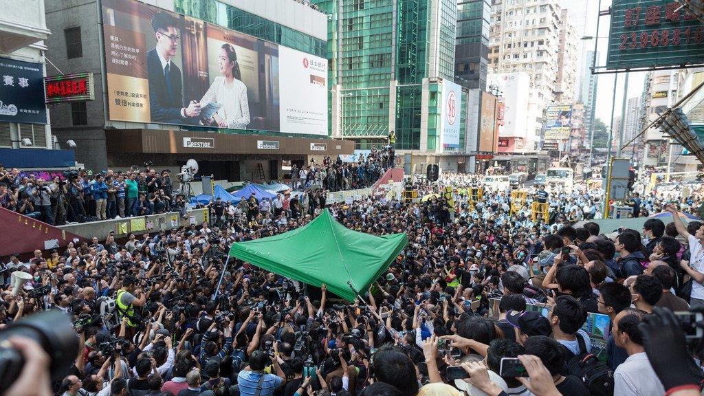 Proteste in Hongkong