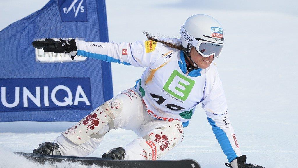 Claudia Riegler in Aktion