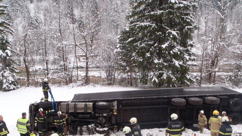 Lkw-Unfall in Bad Ischl