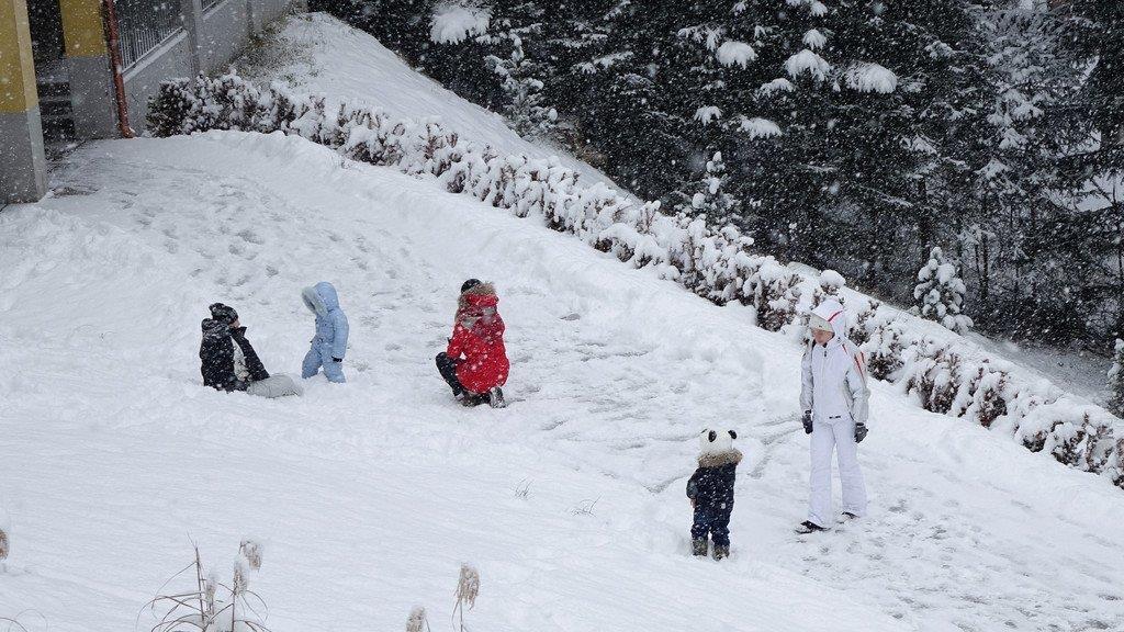 Schnee in Bad Gastein