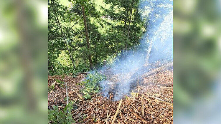 Waldbrand Strobl