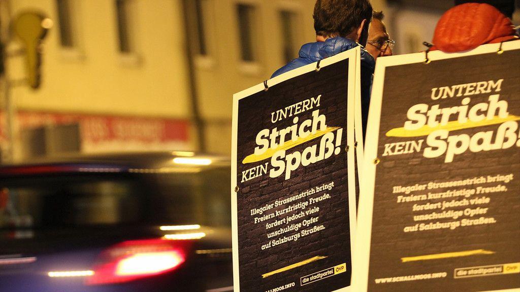 Schallmoos: Anrainer gehen gegen den Straßenstrich auf die Straße