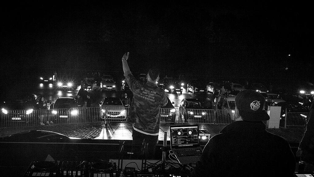 Autodisco mit MC Yankoo