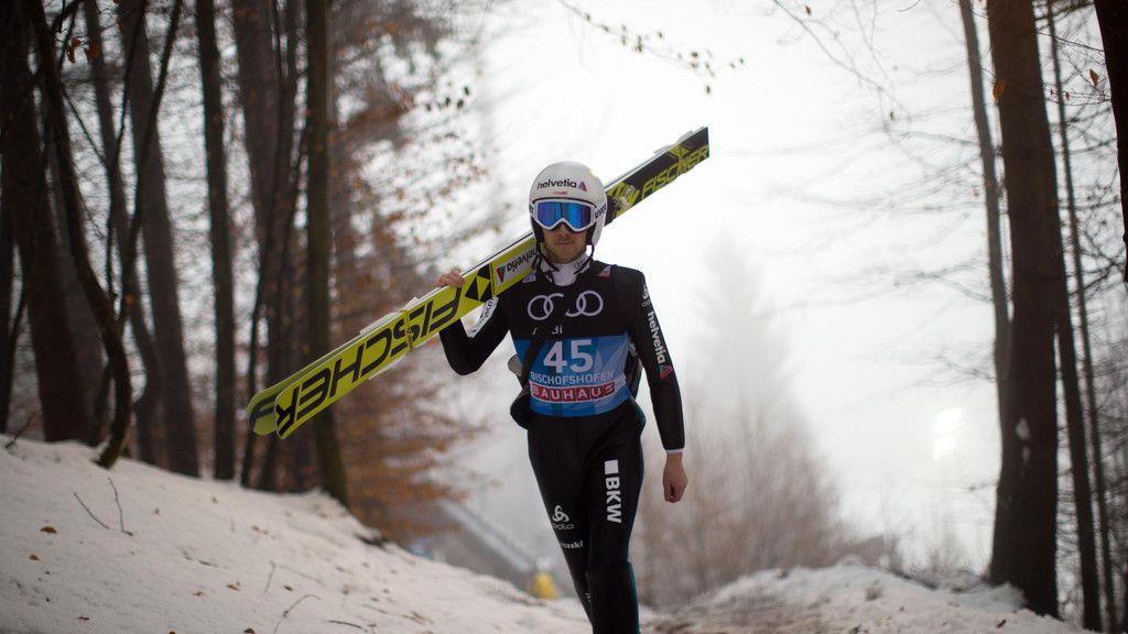Vierschanzentournee: Training in Bischofshofen