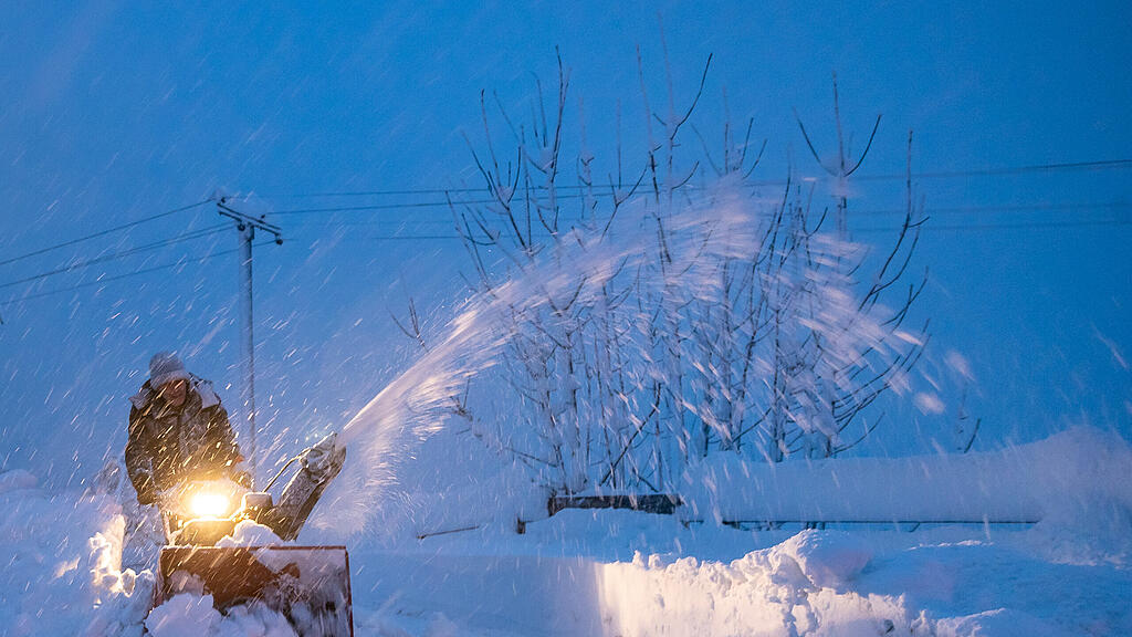 Wintereinbruch in Osttirol und K\u00e4rnten